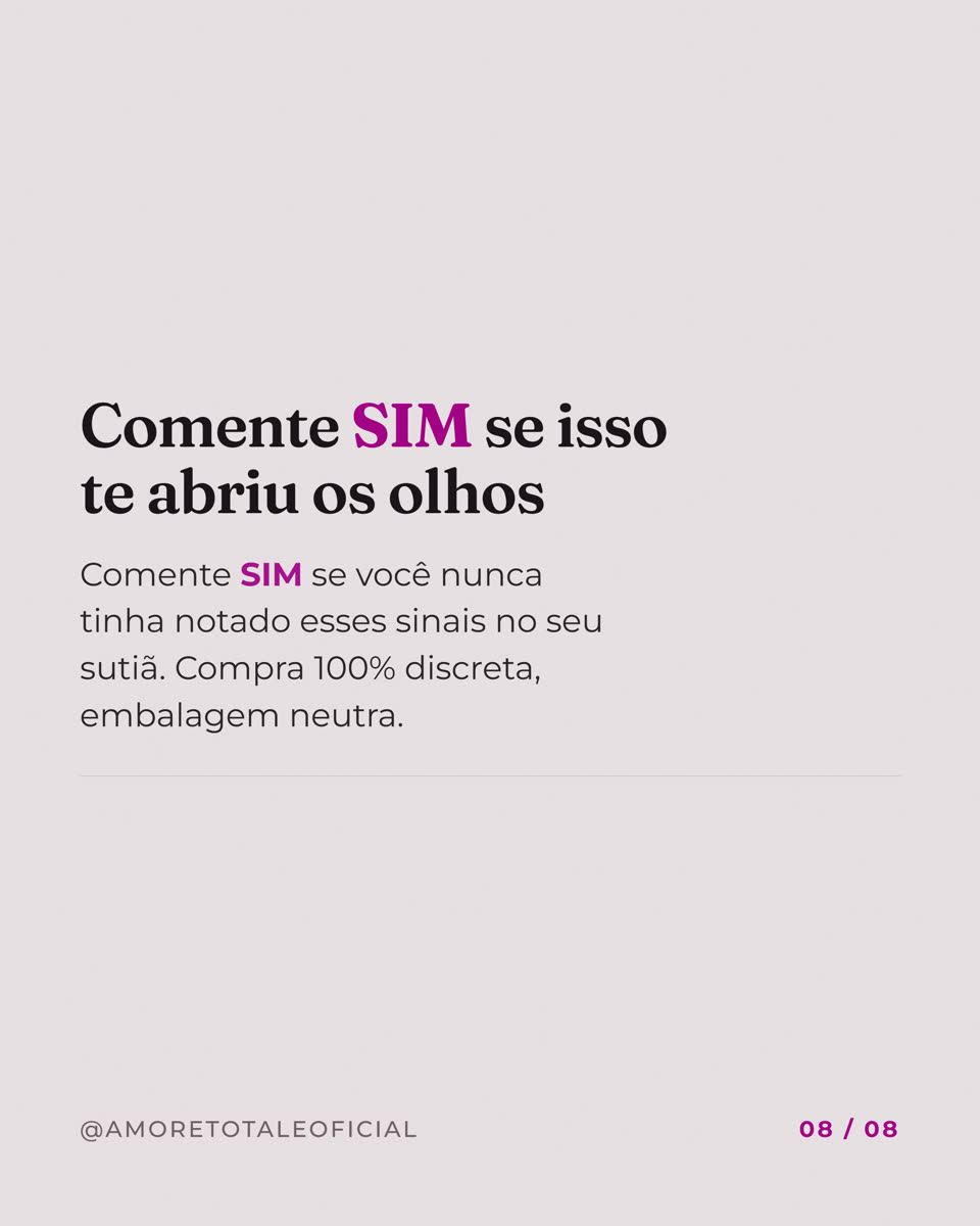 Slide 8: chamada para comentario